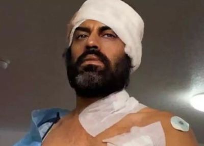  Punjabi Actor Aman Dhaliwal Stabbed In Us Gym-TeluguStop.com