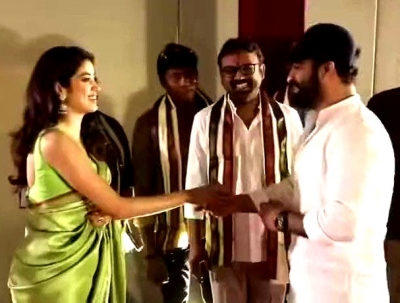  Rajamouli Commences Shoot Of 'ntr 30', Marks Janhvi's Telugu Debut-TeluguStop.com