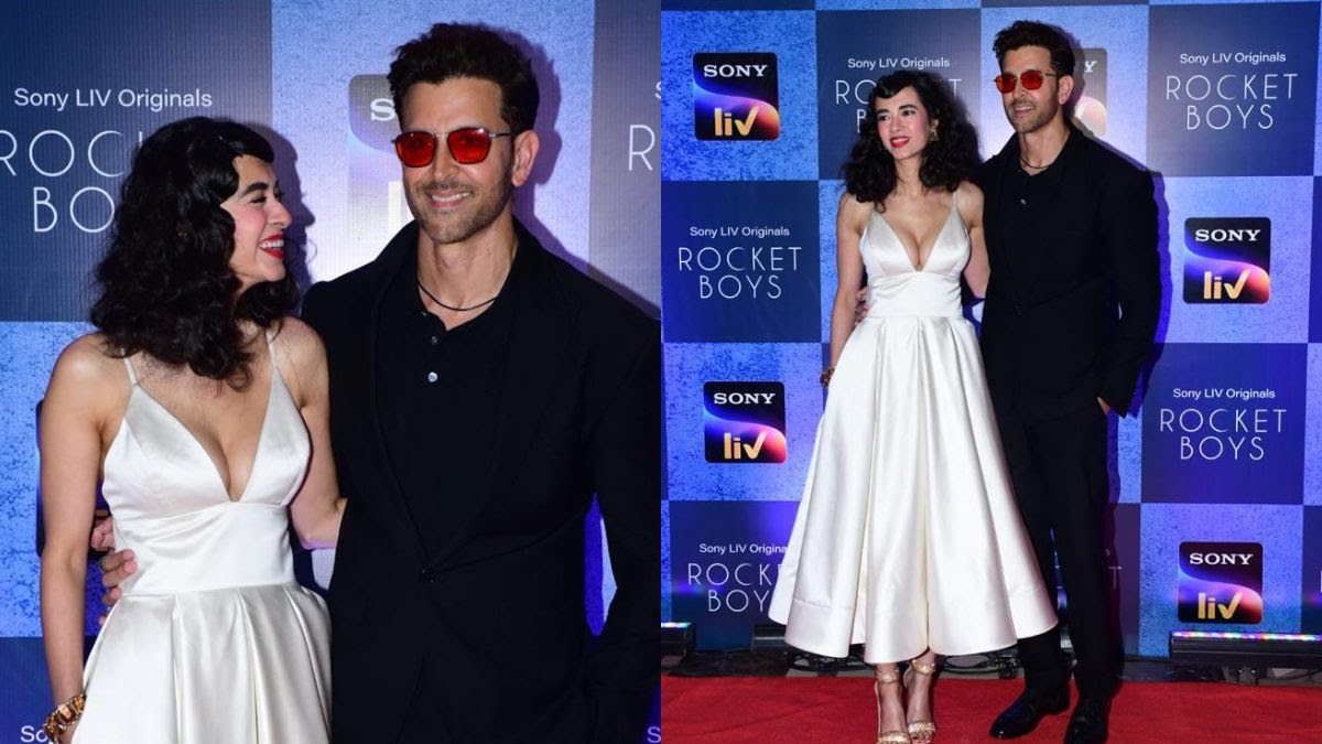 Hrithik Roshan and Saba Azad Attend Rocket Boys Screening, Adorable ...