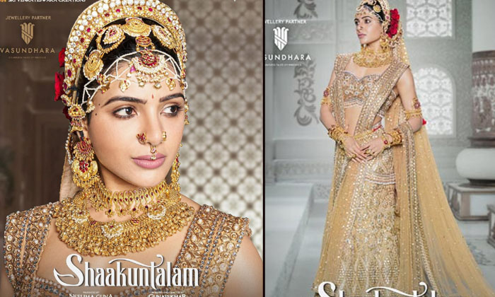  Samantha Beauty In Shaakuntalam Look-TeluguStop.com