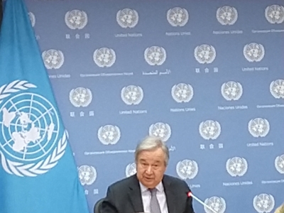  Un Chief Voices Concern Over Attack On Syria's Aleppo Airport-TeluguStop.com