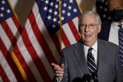  Us Senate Republican Leader Mitch Mcconnell Hospitalised-TeluguStop.com