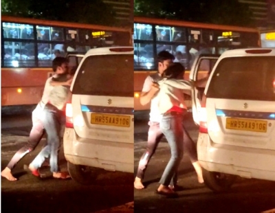  Video Of Girl Being Kidnapped By Car Occupants Surfaces, Delhi Police Gets Crack-TeluguStop.com
