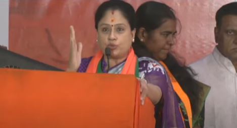  Bjp Leader Vijayashanti Fire On Brs-TeluguStop.com