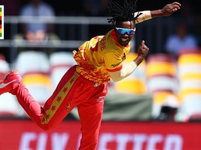  Wessly Madhevere Becomes Third Zimbabwe Player To Take Odi Hat-trick-TeluguStop.com