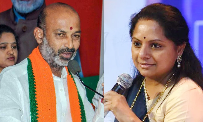 Telugu Bandi Sanjay, Cm Kcr, Kavitha, Mlathatikonda, Rajayyasarpanch, Sarpanch N