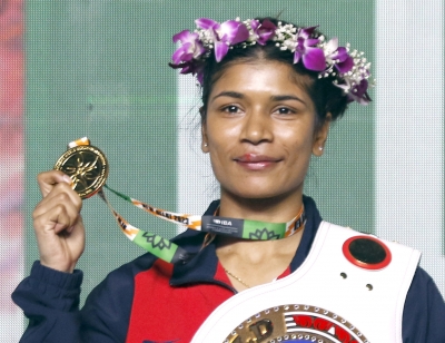  Women's World Boxing C'ships: Nikhat Crowned World Champion For Second Straight-TeluguStop.com