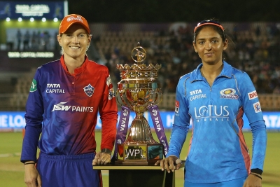 Wpl 2023 Final: Delhi Capitals Win Toss, Opt To Bat First Against Mumbai Indians Wpl 2023 Final: Delhi Capitals Win Toss, Opt To Bat First Against Mumbai Indians-TeluguStop.com