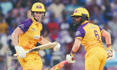  Wpl 2023: Mcgrath, Harris And Bowlers Star In Up Warriorz's Thrilling 5-wicket W-TeluguStop.com