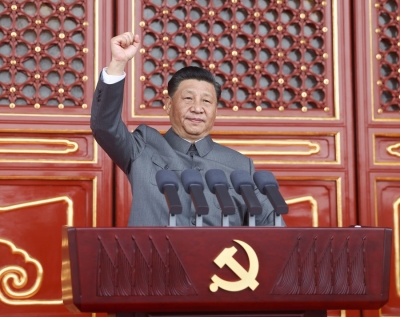  Xi Jinping Unanimously Elected Chinese President For Historic 3rd Term-TeluguStop.com