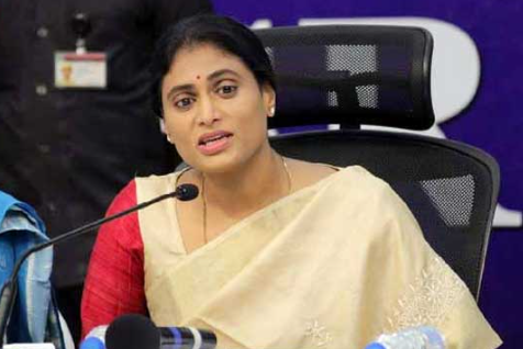  There Is No Democracy In Telangana... Sharmila's Key Comments-TeluguStop.com