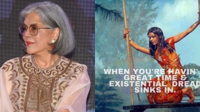  Zeenat Aman Is 'meme-at Aman' On Instagram, Shares Quirky Memes Inspired By Her-TeluguStop.com