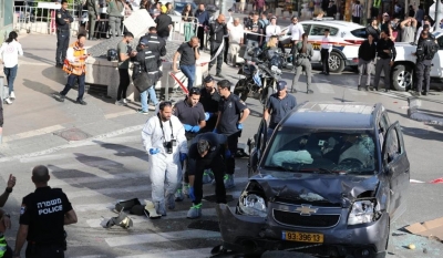  5 Injured In Jerusalem Car Ramming Attack-TeluguStop.com