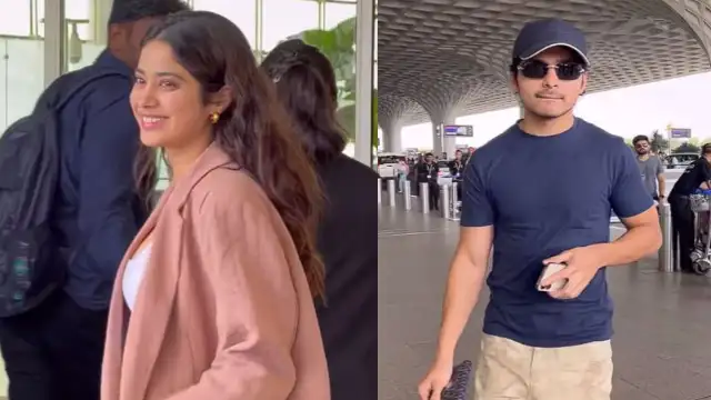  Janhvi Kapoor Spotted With Shikhar Pahariya At The Airport, Here’s The Vid-TeluguStop.com