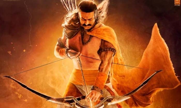 Telugu Adipurush, Adipurushposter, Kriti Sanon, Om Raut, Prabhas, Saif Ali Khan,