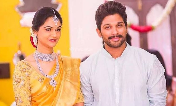 Telugu Allu Arjun, Pushpa, Size, Sneha Reddy, Tollywood-Movie