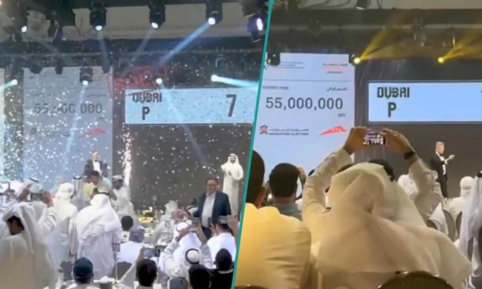  Dubai Man Buys World Most Expensive Vip Number Plate P 7 Details, Viral Latest,n-TeluguStop.com