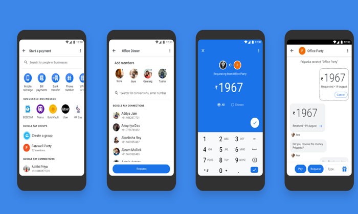  A New Feature In Google Pay , Google Pay , New Feature , Digital Payments ,spli-TeluguStop.com