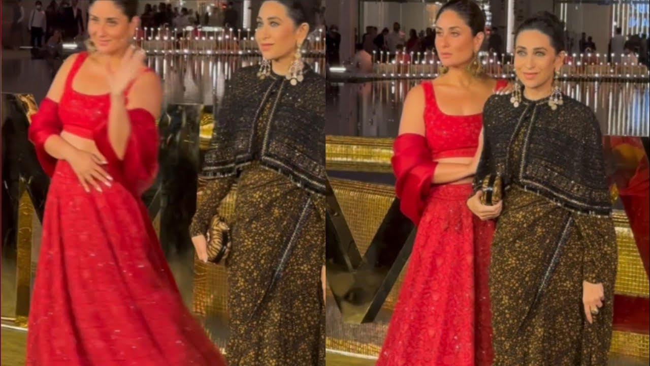  Netizens Slam Kareena And Saif For Ignoring Karisma At Nmacc Launch-TeluguStop.com