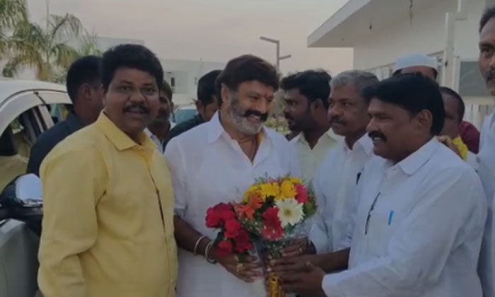  Mla Nandamuri Balakrishna Will Visit Hindupuram , Mla Nandamuri Balakrishna , Td-TeluguStop.com