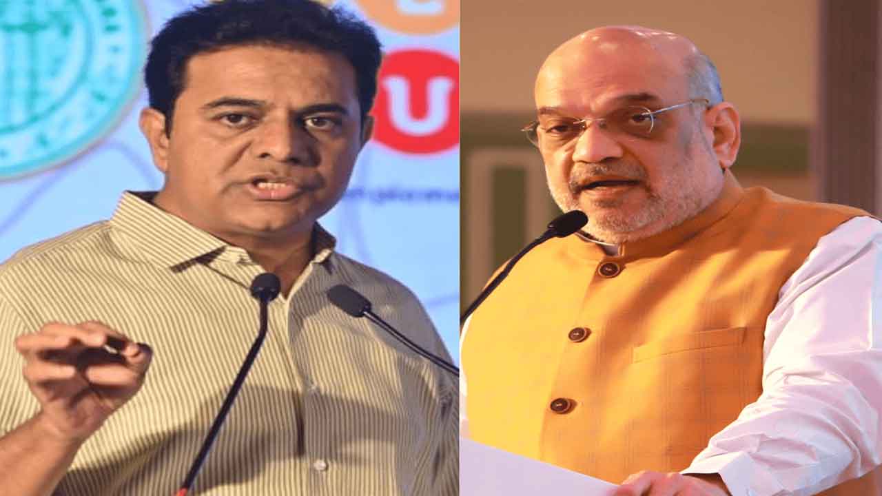  Ktr’s Strong Reply To Amit Shah Over Countdown Remark-TeluguStop.com