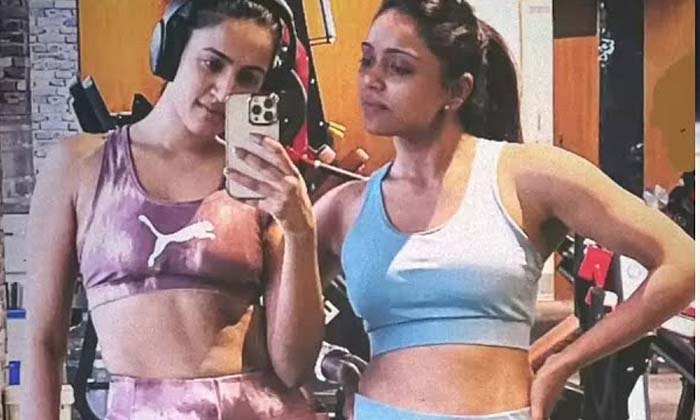 Niharika Vithika Share Is Struggling Hard In The Gym, Niharika, Vithika Sharu, D Niharika Vithika Share Is Struggling Hard In The Gym, Niharika, Vithika Sharu, D-TeluguStop.com