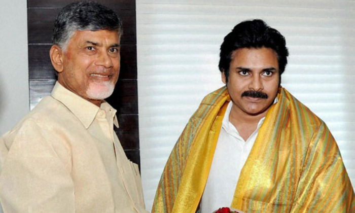  Pawan Kalyan Met Chandrababu For The Third Time , Chandrababu, Pawan Kalyan, Td-TeluguStop.com