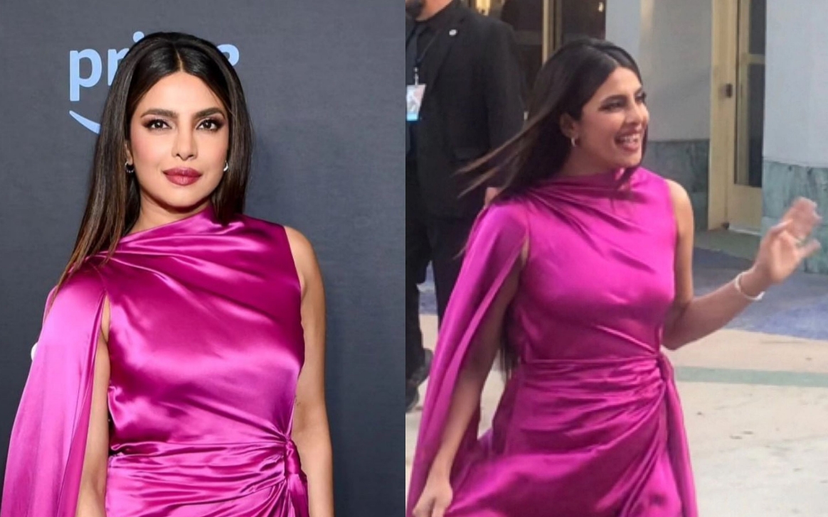 Priyanka Chopra Stuns In Pink Dress At Citadel Premiere In La Citadel Hollywood Los Angeles 2935