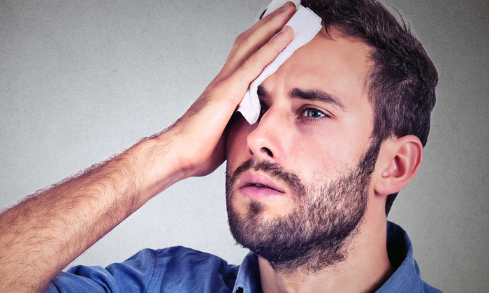  Sweating Even When The Weather Is Cold But Like This Health Problem, Weather, H-TeluguStop.com