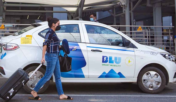  Uber, Ola Target Bluesmart Cab Service... With Electric Cars! Uber, Ola , Latest-TeluguStop.com