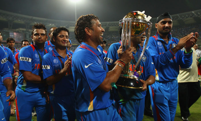  India Defeated Sri Lanka In The 2011 World Cup Final , Team India , World Cup F-TeluguStop.com