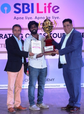 All India Fide Rating Chess: Shanmukha Pulli Triumphs In A Three-way Tie All India Fide Rating Chess: Shanmukha Pulli Triumphs In A Three-way Tie-TeluguStop.com