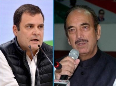  Azad Is 'ghulam', Says Congress After Former Leader Attacks Rahul-TeluguStop.com