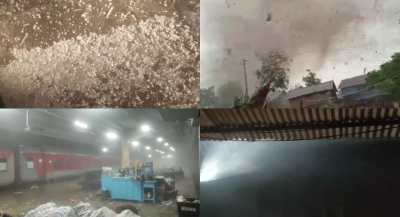 Back-to-back Hailstorms In Assam's Tinsukia Cause Severe Damages, Kills 2 Back-to-back Hailstorms In Assam's Tinsukia Cause Severe Damages, Kills 2-TeluguStop.com