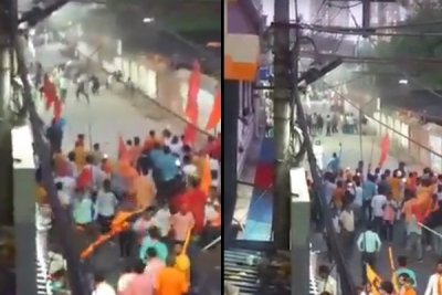  Clashes In Bengal's Hooghly During Ram Navami Procession; Bjp Mla, Cops Injured-TeluguStop.com