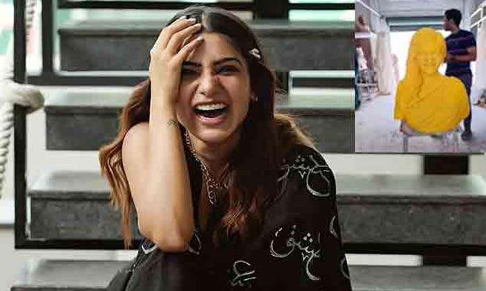 Die Hard Fan Build A Temple For Samantha Die Hard Fan Build A Temple For Samantha-TeluguStop.com