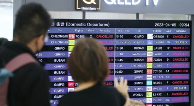  Flights Canceled In S.korean Island Due To Dangerous Winds-TeluguStop.com