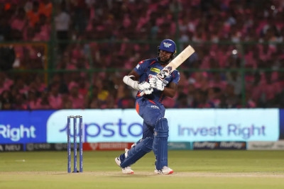  Ipl 2023: Rajasthan Royals Restrict Lucknow Super Giants To 154/7 Depite Mayers'-TeluguStop.com