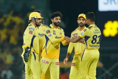  Ipl 2023: Ravindra Jadeja's 3/22 Helps Csk Restrict Srh To 134/7-TeluguStop.com