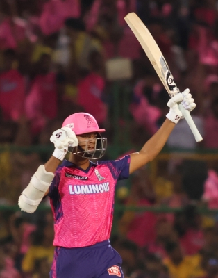  Ipl 2023: Yashasvi's Quickfire 77 Powers Rajasthan Royals To 202/5 Against Chenn-TeluguStop.com