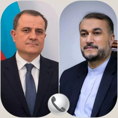  Iranian, Azerbaijani Fms Discuss Issues In Bilateral Ties Over Phone-TeluguStop.com