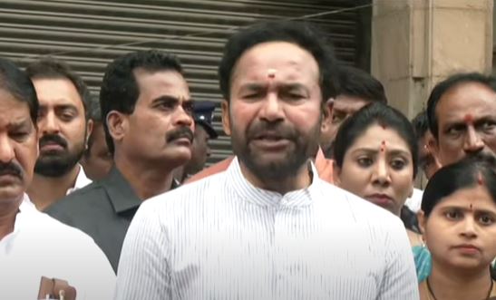 Union Minister Kishan Reddy's Criticism Of Kcr-TeluguStop.com
