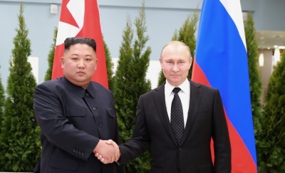  N.korea Vows Strong Ties With Russia On Leaders' Summit Anniversary-TeluguStop.com