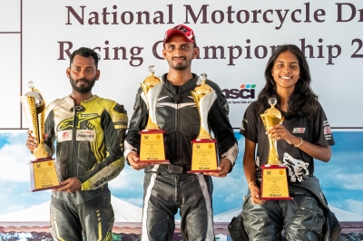  National 2w Drag Racing: Double For Bengaluru's Abdul Shaikh; Jagathishree Tops-TeluguStop.com