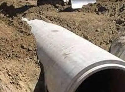  Old Mortar Recovered From Public Drainage In Delhi-TeluguStop.com