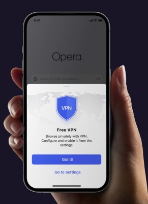  Opera Brings Its Free Vpn Service To Its Browser For Ios-TeluguStop.com