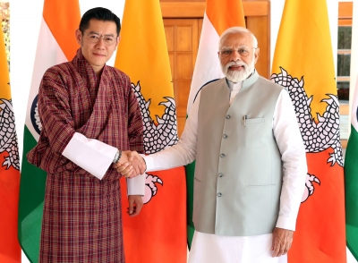  Pm Modi Describes Meeting With Bhutan King As 'productive'-TeluguStop.com