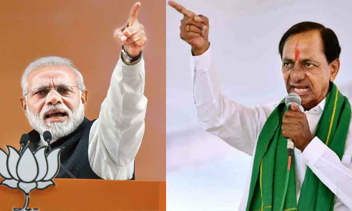  Prime Minister Narendra Modi Vs Brs President Cm Kcr , Cm Kcr , Narendra Modi,-TeluguStop.com