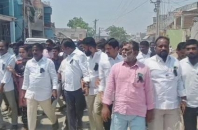  Rally In Pulivendula To Protest Bhaskar Reddy's Arrest By Cbi-TeluguStop.com