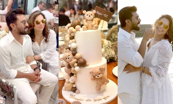  Ram Charan Upasana Konidela Baby Shower Video Viral-TeluguStop.com